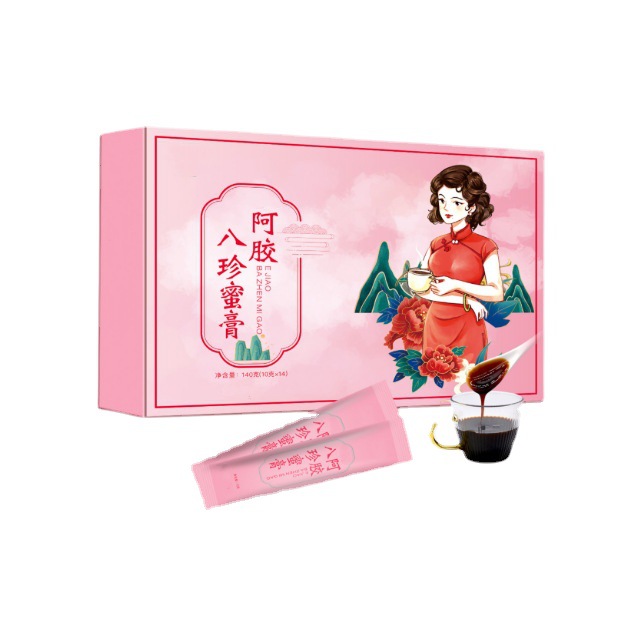 阿膠雪蓮七花膏 八珍蜜膏滋貼牌代加工烏雞白鳳膏 丁香沙棘膏定制.jpg