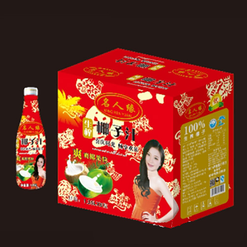 名人緣生榨椰子汁貼牌OEM定制代加工,一站式OEM名人緣生榨椰子汁代加工貼牌源頭工廠