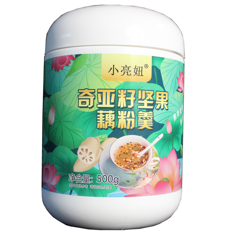 哪里代加工奇亞籽堅果藕粉羹,1000多種傳統配方,嚴格精選真材實料,產能大,出貨快